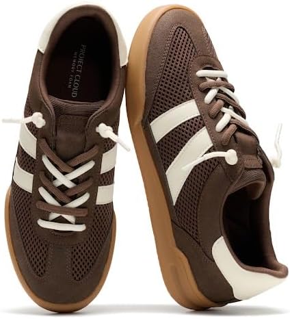 Genuine Leather Slip On Sneakers for Women with Leather Memory Foam Insole | Memory Foam Insole Lightweight Shoes for Women - Womens Fashion Sneakers - Comfortable Women Footwear Everyday Essentials